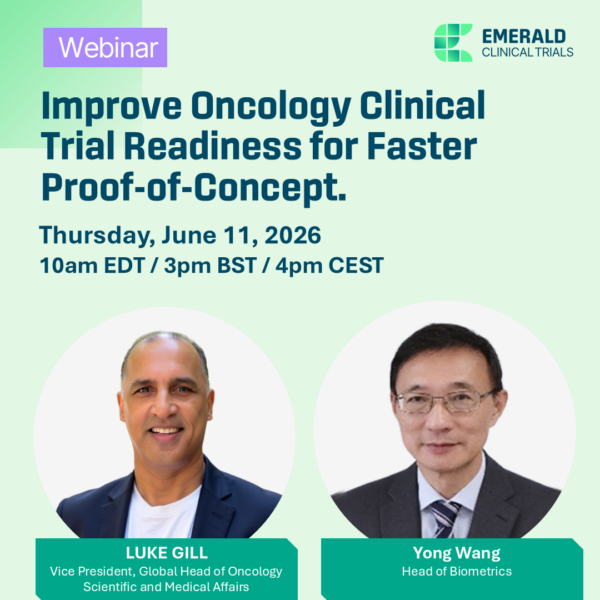 Improve Oncology Clinical Trial Readiness for Faster Proof-of-Concept
